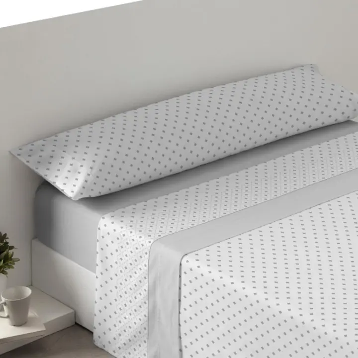KYTZIAS - Juego de Sábanas para Verano tacto Extrasuave. Juego de cama 3 Piezas Microfibra. Sábanas de Verano de colores. Ropa de cama lisa y suave. Estampados modernos para cama de 90, 105, 135 y 150 cm. - 1