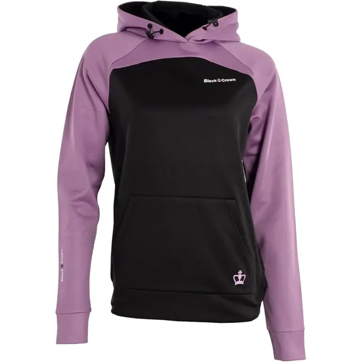 Black Crown - Sudadera con Capucha para Mujer Merida - Manga Larga - Transpirable y Cómoda - Deporte y Estilo - con Bolsillo Central - 1