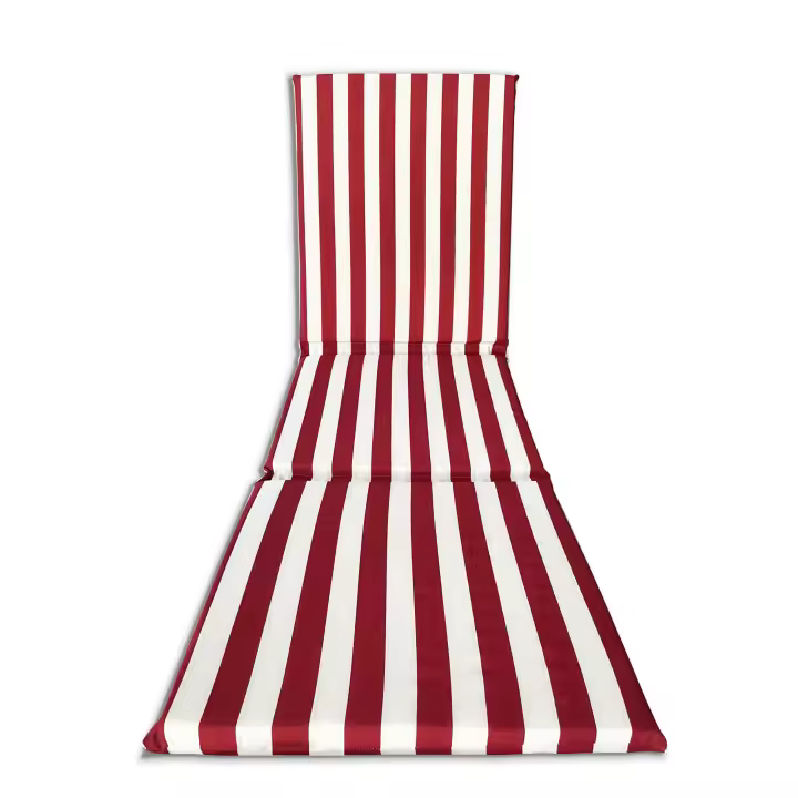 Colchoneta para podrona de Algodón forrado 190x60x4,5 cm - Colchoneta para poder fabricada en Italia - Colchoneta desfundable y lavable en Lavadora - 1