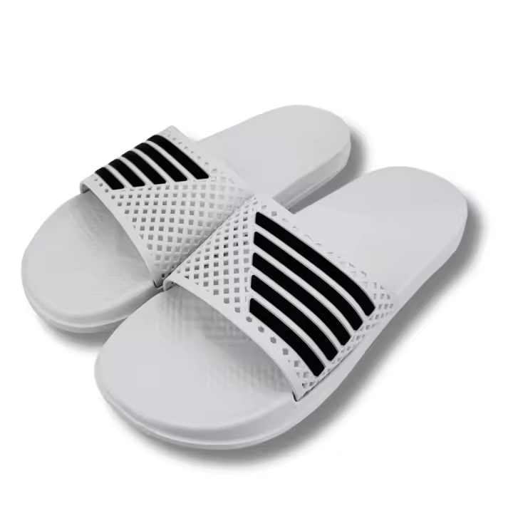 Nuevas Pantuflas planas unisex verano casuales moda rayas exterior zapatillas de baño sunsea - 1