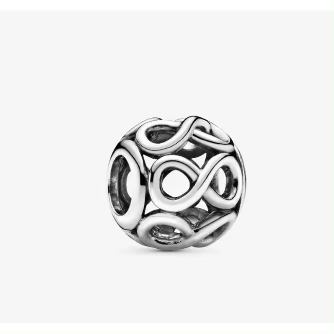 Charm Pandora en plata de ley Brillo Infinito - 1