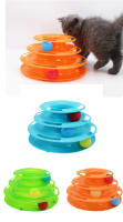 Juguete De Rotación Para Gatos Torre Hi Con Tablero De Puzzle Multi-Nivel De 3 O 4 Capas Accesorios De Entrenamiento Para Mascotas - details 7