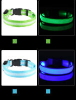 Correa De Perro De Nylon Con LED Para Seguridad Nocturna Y Fluorescencia Luz En La Oscuridad Collar Luminoso Para Mascotas Adecuado Para Todas Las Estaciones - details 10