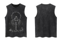 Top De Tanque Vintage Y2K Para Hombres Y Mujeres 100% Algodón Negro Estilo Hip Hop Punk Rock Sin Mangas Camisetas Góticas - details 7