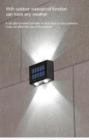 Lámpara Solar LED Exterior Impermeable Iluminación De Pared Para Jardín Y Courtyard Luz Solar Moderna Decoración De Hogar - details 4