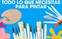 1 Paleta Pintura Acrilica Madera, 12 Pinceles Pintura Acrílica, Oleo y Acuarela mas 5 Raspadores de Plastico - Bandeja para Mezclar Pintura mas Juego de Pinceles para Pintar Profesional con Espatulas - details 0