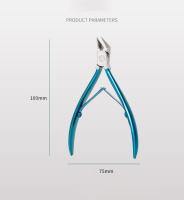 Tijeras De Uñas Para Uñas Engrosadas O Engranadas Trimmer Profesional Para Podología Con Acero Inoxidable Superficie Lisa Y Antideslizante - details 2
