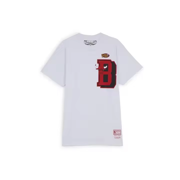 Camiseta Chicago Bulls "Big L" - Mitchell & Ness en blanco - 1