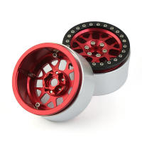 4PCS Rines De Luco CNC De Aluminio 2.2 Para Coche RC De 1/10 Axial SCX10 RR10 Wraith TRX4 TRX-6 - details 7