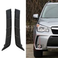 Tira De Cubierta Del Parachoques Delantero En Negro ABS Para Reemplazo En Subaru Forester 2014-2017 Accesorios De Estilo Del Coche - details 0