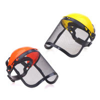 Casco De Seguridad Para Jardín Con Máscara Protectora De Cara Completa Para Madera Y Cortacésped Forestal Protección Contra Brotes Y Ramas - details 3
