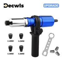 Pistola De Remache Eléctrica Portátil 2.4mm-4.8mm Con Adaptador De Taladro Para Remaches Y Tornillos Herramienta De Remache Sin Cable Para DIY En Casa - details 1