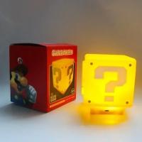 Lámpara De Noche Con Pregunta Mark LED Super Mario Bros Juego De Juguetes Para Niños Luces Para Dormitorio Luz De Mesa USB Regalo De Cumpleaños Para Niños - details 4