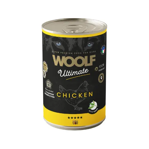 Latas de Comida Húmeda de Pollo para Perro 400gr - Alimento Premium para tu Mascota. - 1
