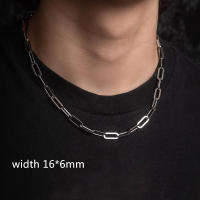 Collar De Cadena Cubana Para Hombre 2021 Moda Temperamento Acero Inoxidable Collar De Enlace Joyería Regalo Para Hombres - details 3