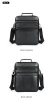 Bolsa De Hombro Para Laptop De 13 Pulgadas WESTAL Para Negocios Y Documentos Correa Ajustable Material Principal Cuero Genuino Estilo Casual - details 17