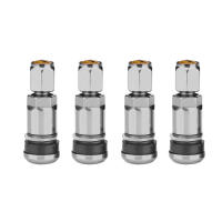 4pcs Valvulas De Neumáticos Sin Cubierta Con Cubiertas Antipolvo Para Coche Repuestos Automotrices Piezas Por Venta Individual - details 4