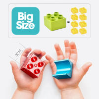 Juego De Construcción De Laberinto De Mármol Para Niños Bloques Grandes DIY De Mano Juguete Interactivo Para Padres Y Niños Regalos De Juguetes - details 4