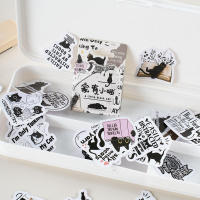 46pcs Pegatinas Creativas De Gatos Lindos Y Vivos Para Estudiantes DIY Skateboard Helmet Tazas Laptops Scrapbooks - details 6