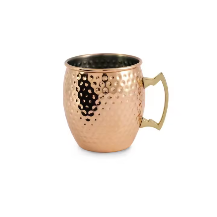 WD LifeStyle Moscow Mule Mug Acero Chapado en Cobre 500 Ml - 1
