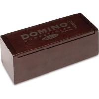 Cayro - Dominó - + 6 Años - Modelo de Competición - con Caja Deluxe de Madera Oscura - Juego Clásico de Mesa - details 5