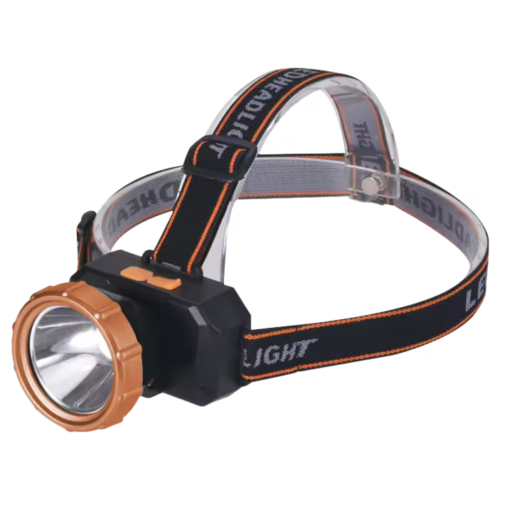 Linterna Frontal LED Recargable Con Batería 18650 Integrada Para Camping Y Pesca Modos De Iluminación Diversos Luz Fuerte/Medio/Fina Impermeable - 1