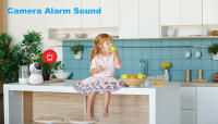 Cámara IP PTZ FHD WIFI Inalámbrica CCTV Seguridad Protector Vigilancia Inteligente Auto Tracking Monitor Bebé Compatible Con Google Alexa - details 5