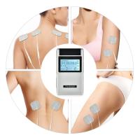 Estimulador muscular eléctrico TENS, fisioterapia, masajeador corporal de 4 canales, máquina para aliviar el dolor, Electroestimulador, 15 modos - details 0