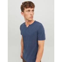 Camiseta con botones hombre Jack & Jones 12164972 manga corta color azul - details 2