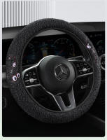 Cubierta De Volante De Coche Invernal De Peluche Térmica Antideslizante Para Todas Las Marcas Sin Anillo Interior - details 24