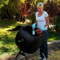Compostador doméstico ultrarresistente Lifetime 75x81x113 cm 189 litros - details 3
