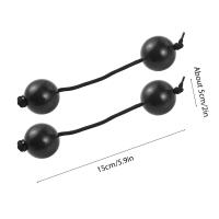 2Pcs Instrumentos Musicales De Ritmo Africano Bolas De Sandía Para Celebraciones Y Actuaciones En Escenario Juguete De Percusión Manual - details 5