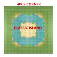 Bloques De Construcción MOC 32x32 Dots Estilo Isla Pradera Base Placa Para Figuras De Soldado Militar Y Ciudad Juguete Para Niños - details 4