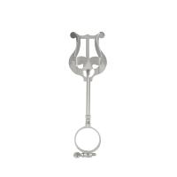 Soporte Portátil Para Partituras De Música De Hierro Plateado Para Instrumento De Viento Clarinete Accesorios De Música Marching - details 2