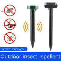 Repelente Ultrasonido Solar Eléctrico Ratones Serpientes Insectos Alta Potencia Vibración Batería Integrada IP64 Carga Solar - details 4