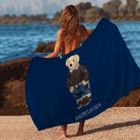Toalla De Playa De Microfibra Con Diseño De Oso Teddy Cute Absorbente Y Suave Para Yoga Natación Running Senderismo Tamaño 76x182 Cm - details 13