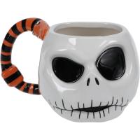 Taza 3D JACK SKELLINGTON Pesadilla Antes de Navidad 550 ml Cerámica Disney Tim Burton THE NIGHTMARE BEFORE CHRISTMAS PALADONE - details 0