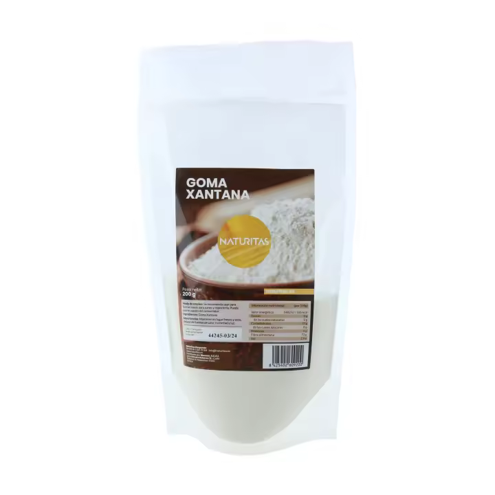Goma Xantana 200 g NATURITAS  Espesante natural  Ideal para masas de panes y repostería - 1