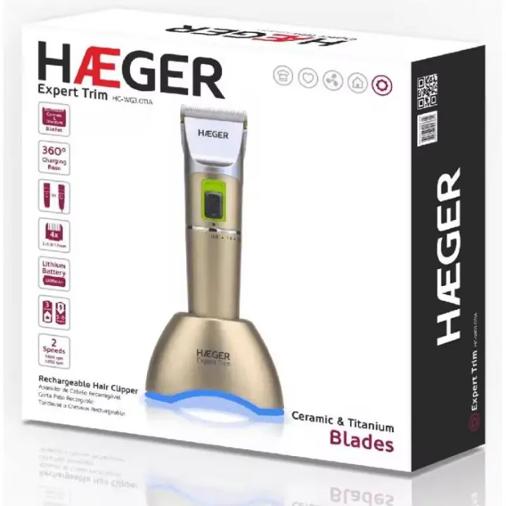 Máquina Cortapelos HAEGER EXPERT TRIM MAQUINA CORTAPELOS RECARGABLE PROFESIONAR - 1