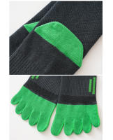 Calcetines Cortos Para Dedos 1/4 Pares Deportivos Hombre Compresión Absorción De Sudor Casual Antibacteriano Transpirable 5 Dedos - details 5