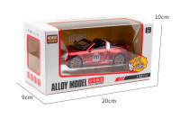 Modelo De Coche De Acción 1:32 911 Targa 4S Supercar Para Niños Con Sonido Y Luz Coche De Metal Para Coleccionistas Regalo F365 - details 2
