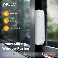 MOES Tuya ZigBee Controlador Automático Para Ventanas Deslizantes Con Apertura Y Cierre Remoto Por App Soporte Alexa Y Google Home Recargable Por Solar - details 0