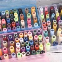 Caja De Almacenamiento Para Hilo De Costura De 42 Ejes Organizador De Bobinas Y Agujas Para Accesorios De Costura DIY Material Plástico - details 2
