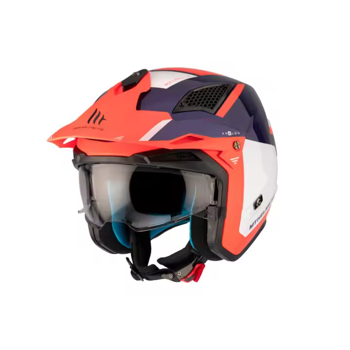 Casco De Moto Trial District Sv S Analog -06 Mt Helmets - 1