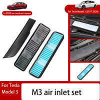Filtro De Admisión Para Tesla Model 3 2017-2020 Cubierta De Grille 24 Inlet Vent Trim Protección Del Flujo De Aire Accesorios Internos Y Externos - details 0