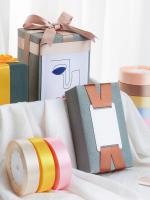Cinta De Seda Satinada Wusmart 22 Metros/rol 2cm Cinta De Seda Para Manualidades DIY Decoración De Navidad Y Bodas - details 4