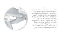 Ms - Adaptaror WC con Escalera - Adaptador con Asiento Acolchado para Inodoro - Plegable y con Altura Ajustable Reductor WC Niños con Asas y Base Antideslizante de 1 a 7 años - details 5