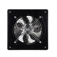 Ventilador de escape montado en la pared, Ventilador de ventilador Extractor de bajo ruido, Ventilación del ático de escape axial - details 0