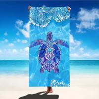 Toalla De Playa Grande Y Absorbente Colorida Para Viajes Al Aire Libre Y Camping Toalla De Natación De Verano Suave Para Baño Y Mar - details 17
