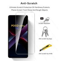 2Pcs Protector De Pantalla De Vidrio Para Xiaomi Poco X7 pro 5G 9H Protector De Pantalla Premium Para PocoX7Pro Poko Little X7Pro X 7 pro 7Pro - details 6